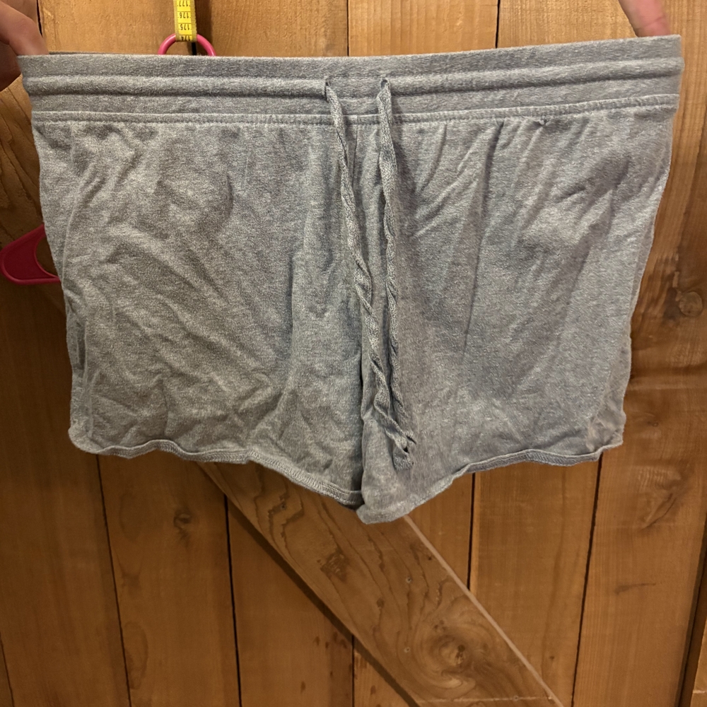 Danskin Heather Gray Drawstring Shorts